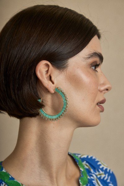 Pendientes Aro Resinas