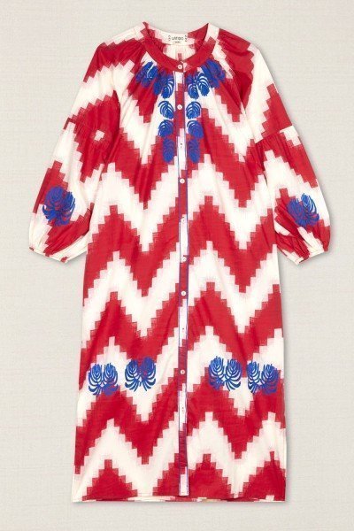 Vestido Kurta ZigZag Bordado