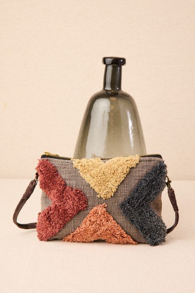 Bolso Bandolera con Textura