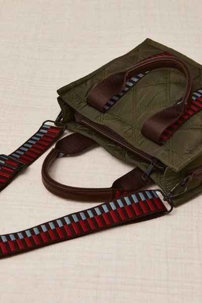 Bolso Tote Acolchado Tecno