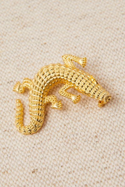 Broche cocodrilo