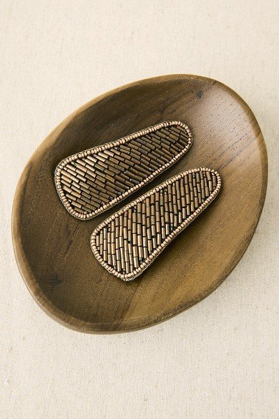 Horquillas Bordadas en Resina