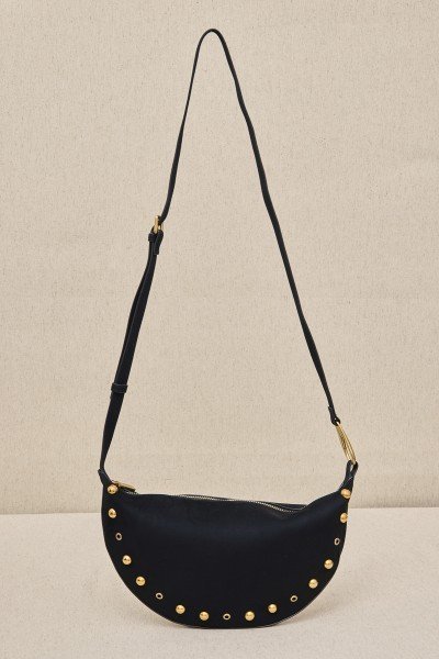 Bolso Media Luna con Tachuelas