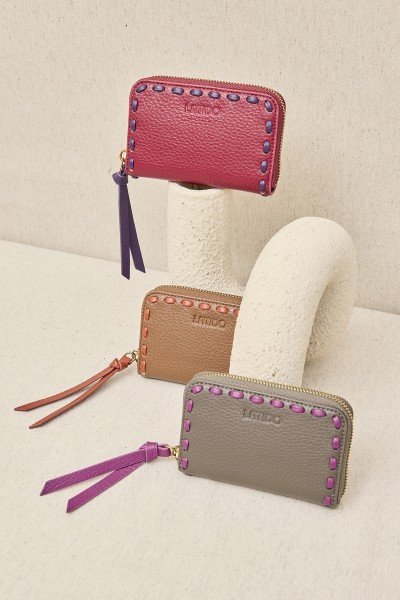 Cartera Monedero Pequeña con Ribete