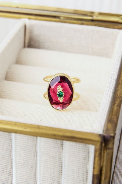 Anillo Piedra Semipreciosa
