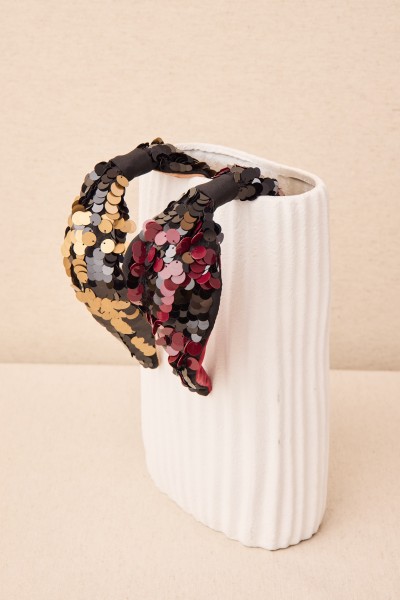 Diadema de lentejuelas