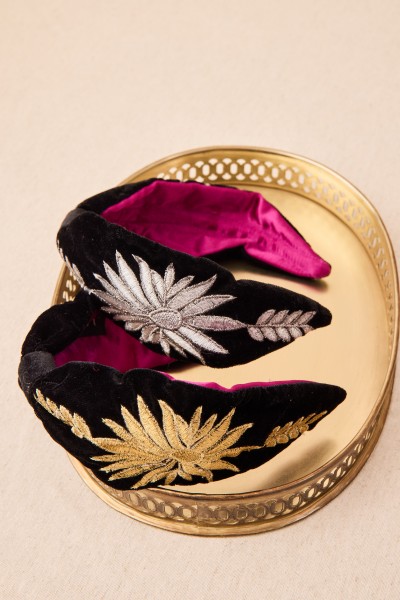 Diadema de terciopelo de algodón 