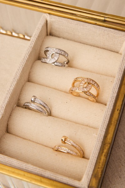 Anillo baguette fino