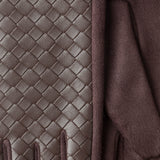 Guantes Trenzados Chocolate