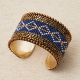Dark Blue Ethnic Bracelet