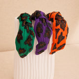 Violet Animal Print Resin Headband