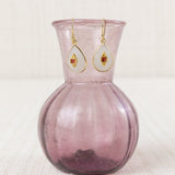 Pendientes Gota Pulida Blanco