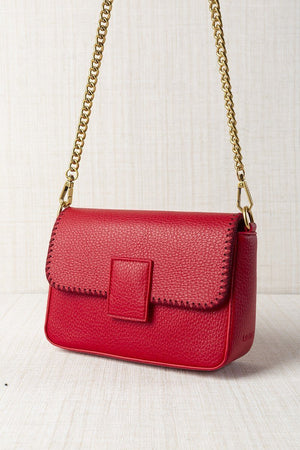 Bolso Mini Solapa Rojo