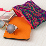 Embroidered Ethnic Pouch (L)