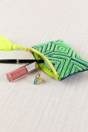 Embroidered Ethnic Pouch (S)