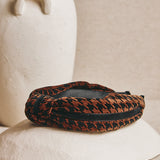 Gray houndstooth headband
