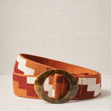 Orange Cubes Frieze Belt