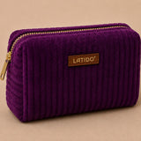 Estuche Pequeño de Terciopelo Violeta