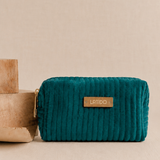 Estuche Pequeño de Terciopelo Verde
