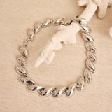 Short Braided Gold Plated Necklace