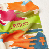 Fular Estampado Print Camuflaje Verde