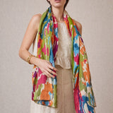 Fular Estampado Print Camuflaje Verde