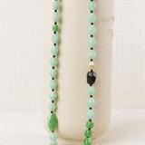 Collar Largo Resinas Verde