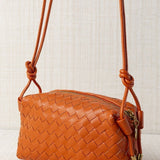 Mini Braided Orange Bag