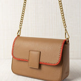 Bolso Mini Solapa Beige