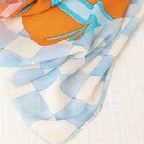 Fular Estampado Pez Naranja
