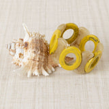 Pulsera Asta y Resina Amarillo