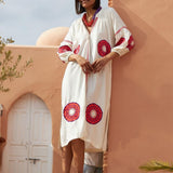 Kurta Medallones Flúor Medallón Naranja