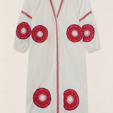 Kurta Medallones Flúor Medallón Naranja