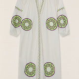 Kurta Medallion Fluor Green Medallion