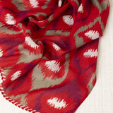 Fuchsia Peacock Scarf