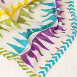 Zig Zag Blue Scarf