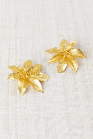 Large Flower Earrings