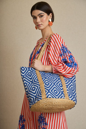 Bolso Capazo Ibiza Azul