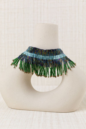 Choker Resinas Japonesas Azul
