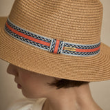 Sombrero Cinta Étnica Naranja