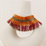 Choker Resinas Japonesas Naranja