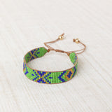 Pulsera Maya en Resina Verde