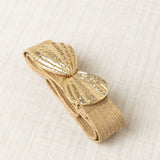 Brown Shell Buckle Belt
