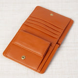 Orange Braided Wallet