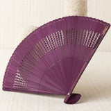 Purple Die-Cut Fan