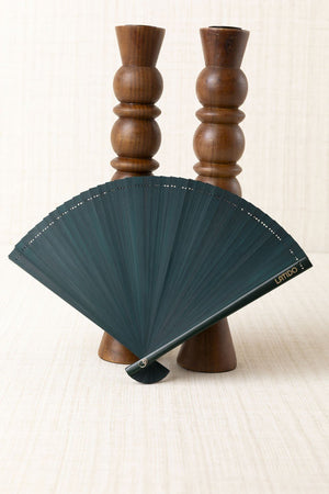 Plain Green Hand Fan