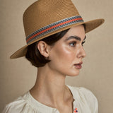 Sombrero Cinta Étnica Naranja