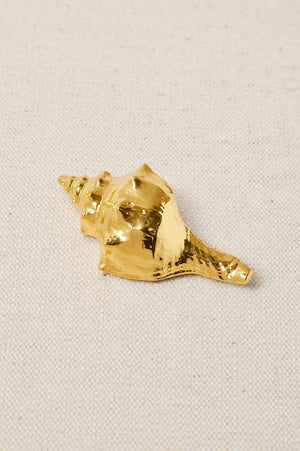 Broche Caracola Oro