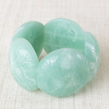 Carved Turquoise Bracelet