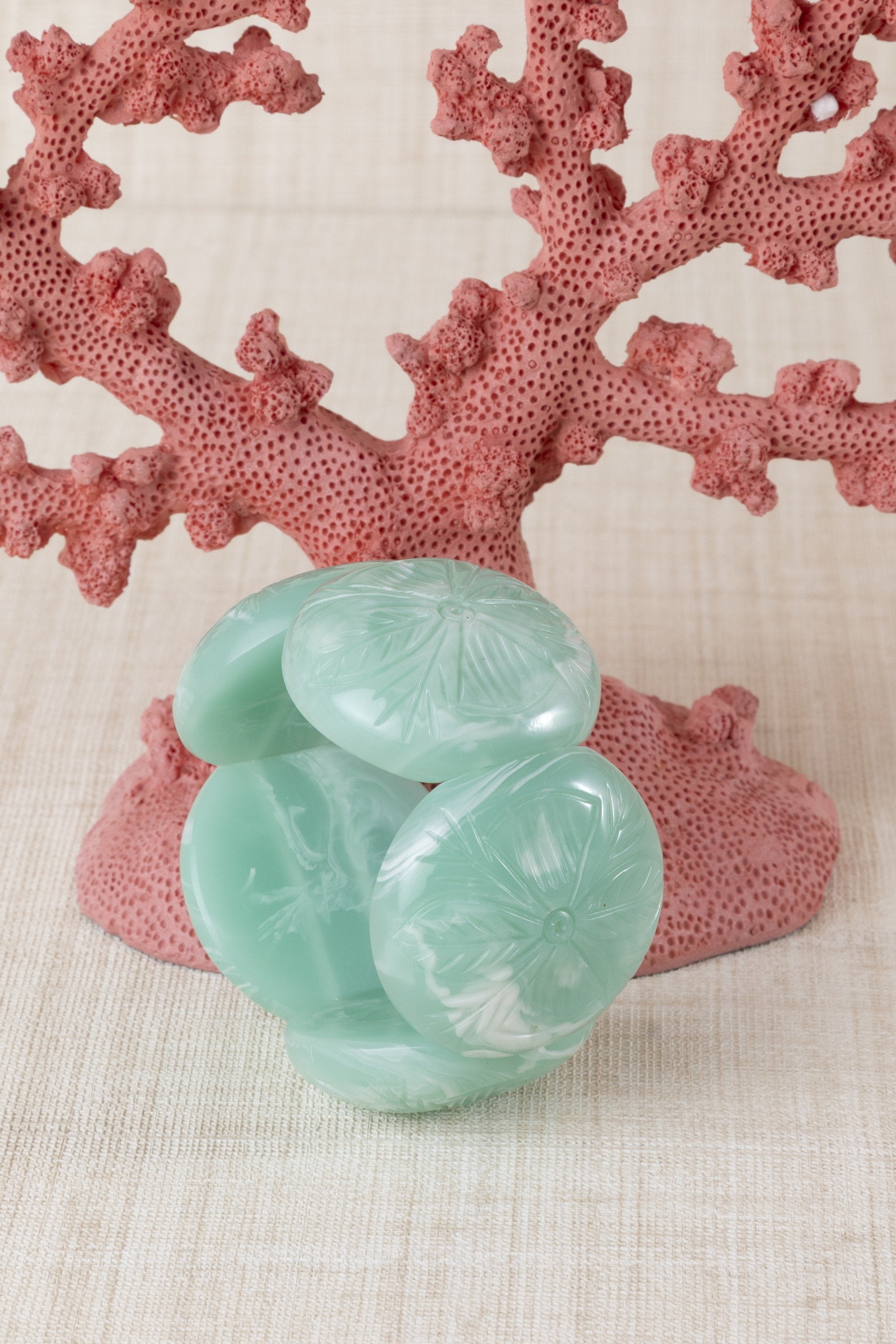 Pulsera Tallada Turquesa